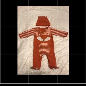 Baby onesie with matching hat!